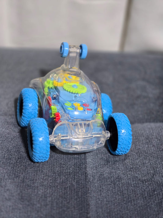 Coche eléctrico con ruedas de 360 grados