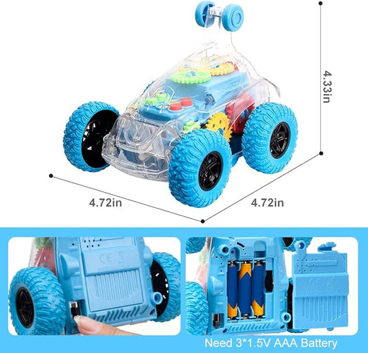 Coche eléctrico con ruedas de 360 grados