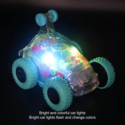 Coche eléctrico con ruedas de 360 grados