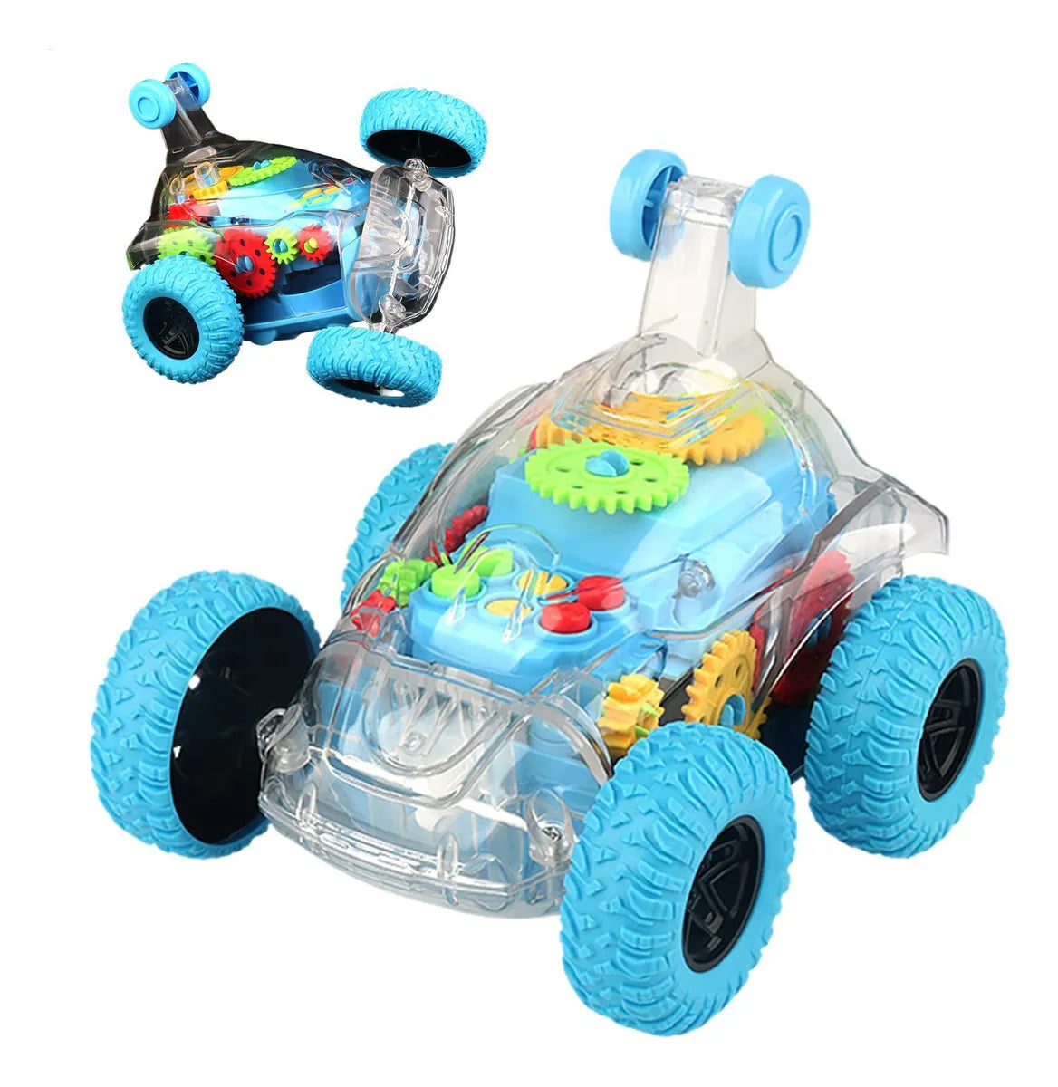 Coche eléctrico con ruedas de 360 grados